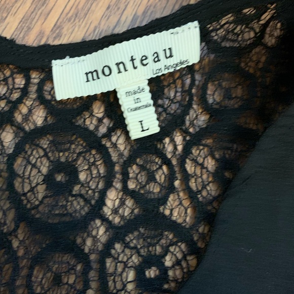 BLACK FRINGE TOP - Picture 5 of 5